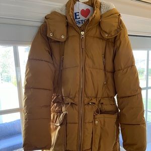 j crew size puffer jacket